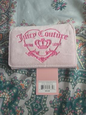 Juicy Couture Pink Plush Wallet